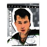 Shane Churla autograph on 1995 Upper Deck Card