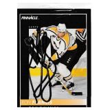 Ron Francis autograph on Pinnacle 1992 Card #303