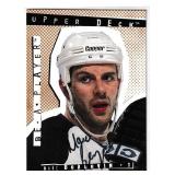 Marc Bergerin autograph on 1995 Upper Deck Card