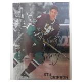 Stu Grimson autograph on 1999 " In The Game"