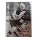 Petr Sykara autograph on 1997 " In The Game" c