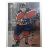 Ray Whitney autograph on 1999 " In The Game" c