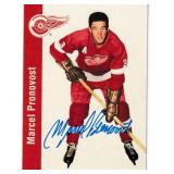 Marcel Pronavost autograph on Parkhurst Card #58