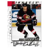 Bruce Gardiner autograph on Pinnacle 1998 Card #51