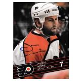 Jay Wells autograph on photo postcard w/bio on