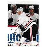 Eric Daze autograph on 1996 Upper Deck Card # S170