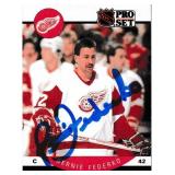 Bernie Federko author on Pro Set 1990 Card #70