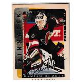 Damien Rhodes autograph on 1997 Pinnacle Card