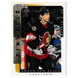 Shawn Van Allen autograph on Pinnacle 1997 card