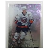 Trevor Linden autograph on "In the Game" 1998 card
