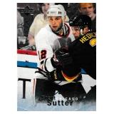 Brent Sutter autograph on Upper Deck Card # S140