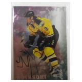 Joe Thornton autograph on 1998 " In The Game"