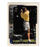 Curtis Joseph autograph on Pinnacle 1997 Card #206