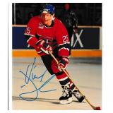 Vincent Damphouse autograph on 8x10 photo