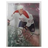 Patrick Poulin autograph on 1998 " In The Game"