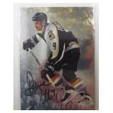 Darren Turcotte autograph on 1998 " In The Game"