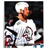 Alex Zhitnik autograph on 8x10 photo