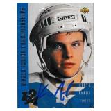 Kevyn Adams autograph on 1993 Upper Deck Card #568