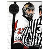 Ron Hextall autograph on 1996 Upper Deck card