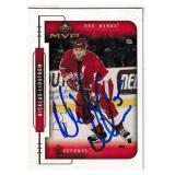 Lot, Nicklas Lidstrum autograph on 1999 Upper