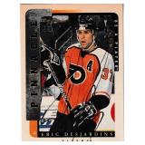 Eric Desjardins autograph on Pinnacle 1997 card