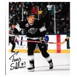Tomas Sandstrom autograph on 8x10 photo