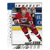 Robert Kron autograph on Pinnacle 1998 Card #140