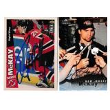 Lot, Randy McKay autograph on 1996 Upper Deck