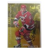 Gary Roberts autograph on 1999 " In The Game"