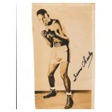 Unknown autograph on 5 1/2 x 10 photo, see scan