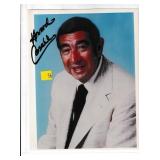 Howard Cosell autograph on 8x10 photo