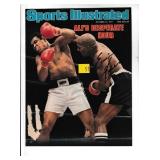 Ernie Shavers autograph on cover of Sports