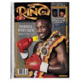 Pernell Whitaker autograph on Ring Magazine