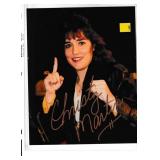 Christy Martin autograph on 8x10 photo