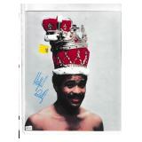 Wilford Benitez autograph on 8x10 photo