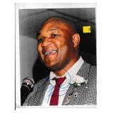 George Foreman autograph on 8x10 photo