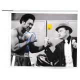 Lot, George Foreman autograph on 8x10 photo of