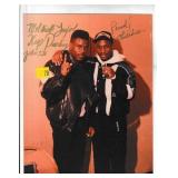 Pernell Whitaker & Meldrich Taylor autographs on