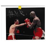 Alan Minter autograph on 8x10 photo