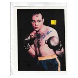 Carl Olson autograph on 8x10 photo