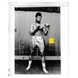 Leon Spinks autograph on 8x10 photo
