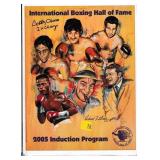 Bobby Chacon autograph on International Boxing