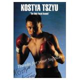Kostya Tszyu autograph on 4x6 photo