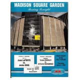 Madison Square Garden Boxing Program June 4,