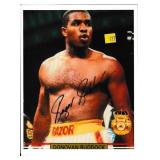 Razor Ruddock autograph on 8x10 photo