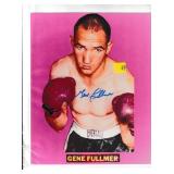 Lot, 5 Gene Fullmer autographed 8x10 photos,