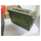 OD green ammo can