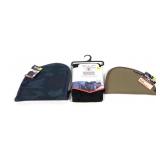 Lot, 2 pistol cases and 47" gun sock, all new