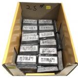 Lot, 25 lbs. Lyman lead bars -LOCLA PICK UP ONLY