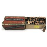 Vintage box Peters .32 L rimfire cartridges